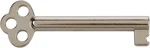 Uniqantiq Hardware Supply Nickel Plated Hollow Barrel Skeleton Key For Cabinet. Fixed Price $10.63.