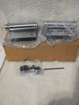Bommer Stainless Steel Single Action Spring Hinge Pair For 3/4" Lavatory Nos. Fixed Price $45.00.