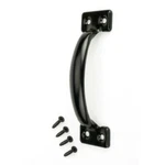 Everbilt 6-1/2 In. Black Finish Gate Wood Metal Door Pull Handle 20194. Fixed Price $12.95.