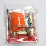 Everbilt 3 In. Square Radius Satin Brass Double Action Hinge. Fixed Price $12.16.