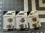 3-PACK Lot Decorative Catches Hinge National Hardware N211-953 Antique Brass. Fixed Price $16.49.