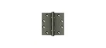 4-1/2" X Square Hinges, Ball Bearings Antique Nickel Pair. Fixed Price $106.88.