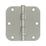 Deltana S35R5BB15 Radius Ball Bearing Hinge, Satin Nickel - Steel Pack Of 2. Fixed Price $9.79.