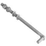 Ottff 4 Pack 11" J-bolt Gate Hinges With 5/8"-11, X Silver. Fixed Price $52.81.
