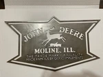 John Deere Farm Equipment 1930 Metal Sign Vintage Style Tractor Wall Decor Gift. Fixed Price $55.00.