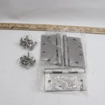 (3-PK) Best Ball Bearing Concealed Hinges Satin Chrome 4.5" X 711458441. Fixed Price $20.68.