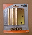National Hardware 3-1/2 In. Length N830-332 V512, Door Hinge Pk. Fixed Price $14.97.