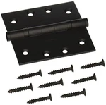 Baldwin 1041190I Satin Black General Hardware 4" X .130" Solid Brass Full. Fixed Price $65.88.