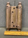 Vintage Bommer Style Double Action Spring Ball Hinge 3" Swing Door Kitchen Bar. Fixed Price $24.00.