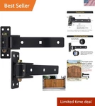 All-weather 900 Lbs Carbon Steel Gate Hinges With Smooth Ball Bearings 2 Pack. Fixed Price $96.04.