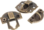 Dophee 12PCS Antique Brass Decorative Hasp Jewelry Wooden Box Latch Lock Wi. Fixed Price $12.21.