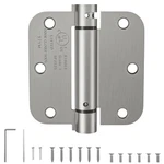 Hosom Self Closing Door Hinges Inch, Spring 3.5" 1 Pack, Brushed Nickel. Fixed Price $14.25.