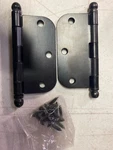 Deltana S35R510B-BT Steel 3.5"X3.5"X5/8" Ball Tip Radius Hinge. Fixed Price $16.82.