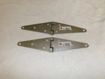Stanley 902-6 Zinc Plated 6" X 2" Functional Plain Bearing Surface Mount Hinge. Fixed Price $12.95.