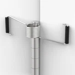 Aifeier Et 5 Pcs Butterfly Spring Door Closer Self-closing, Stainless Steel. Fixed Price $19.90.
