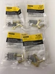4 Pkg Doorstop Hinge Pin DP57 Stanley Bright Brass Finish New. Fixed Price $8.00.