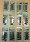 12 Pair Everbilt Decorative Hinges 1000-020-920 Rubbed Bronze Finish 2" Cabinet. Fixed Price $12.95.