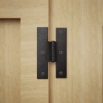 Black Wrought Iron Style Cabinet Flush Mount Hinges Renovators Supply. Fixed Price $312.99.