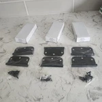 Emtek 9103319 3.5 Door Hinges Black Steel Lot 6 US19 Plain Bearing. Fixed Price $25.49.