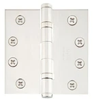 Emtek 96414 4" X Solid Brass Square Corner Ball Bearing. Fixed Price $78.40.
