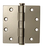 Don-jo Full Mortise Steel Hinge Plain Bearing Five Knuckle 4-1/2" X 3PC. Fixed Price $30.00.