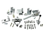 1100 Toilet Partition Die Cast Zamac Complete In. Inswing, Chrome. Fixed Price $47.99.