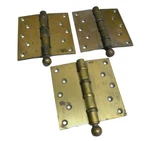 3 Vintage Stanley 2154860 BB250 Heavy Duty Commercial Door Hinges W/ball 6" X. Fixed Price $31.95.