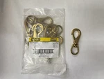 Stanley National 5/8" X 3-1/4" Solid Bronze Boat Snaps Pieces. Fixed Price $35.00.