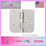 Elegant Satin Nickel Door Hinges 6-PACK 4" X Water-resistant Steel Hardware. Fixed Price $56.99.