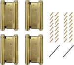 4PCS 2 Pairs 5" Double Action Spring Hinge Stainless Steel Cafe Saloon Door Swin. Fixed Price $71.99.