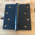 Design House 202814 4" Square Corner Door Hinge, Oil Rubbed Bronze. Fixed Price $10.00.