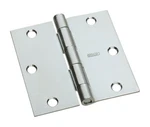 National Hardware N830-196 Zinc Cold Rolled Steel Square Corner Door Hinge In.. Fixed Price $7.94.
