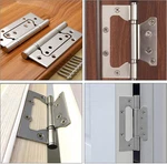 20 Pack 3 X 4 Inch Non Mortise Door Hinges, Mobile Home Brushed Nic. Fixed Price $54.99.