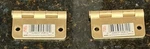 Stanley 08-3021 Set Of Brass Door Hinges 3" New Unused Screws- 1998. Fixed Price $6.99.