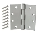 Everbilt 162088 1/2" Commercial Grade Door Hinges Chrome (lot Of 4). Fixed Price $20.00.