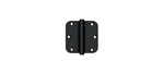 Deltana DSB35R519-R 3.5" X 5/8R Solid Brass Hinge Pair Matte Black. Fixed Price $50.18.