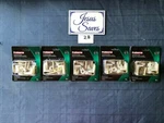 5- Gravity Pivot Hinges Satin Brass Prosource Hardware 2868236 NH28. Fixed Price $25.00.