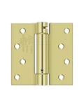 Deltana DSH44U3 4" X Spring Hinge, Ul Listed Polished Brass. Fixed Price $9.00.