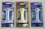 3 Hillman Light Hinge 4IN Zinc Matte Silver Tone 2PC Each Pack 851668 Nos New. Fixed Price $14.40.
