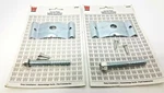 Corner Waddell 2761 1-1/2" X 2-5/8" Lot Of Zinc Plated Free Shipping. Fixed Price $14.48.