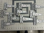 Nos 10-PACK Lot National Hardware N129-395 Galvanized Extra Heavy T-hinge 5". Fixed Price $48.74.