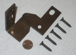 Stanley #341-LH Bottom Pivot Only, Steel, Dark Bronze-plated. Left-hand. Fixed Price $21.95.