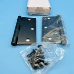 2X Steel EMTEK-9101310B Plain Bearing Hinges Oil Bronze. Fixed Price $11.98.