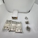 (qty 3) Doormerica DH-BB179 Ball Bearing, Knuckle Hinge 4X"4". Fixed Price $19.99.