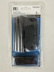 Door Hinges Reliabilt 3-1/2-IN X 5/8-IN Radius Matte Black 3-PACK. Fixed Price $9.99.
