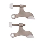 Rocky Mountain Goods Hinge Door Stopper Pack Of 2 - Adjustable Brushed Nickel. Fixed Price $19.18.
