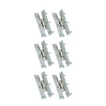 Kitchen Cabinet Hinges H-shape Flush Mounted Solid Cast Brass Pack Of 6. Fixed Price $55.99.