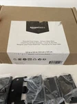 Amazon Basics Rounded 3.5 Inch X Door Hinges, 12 Pack, Matte Black. Fixed Price $16.90.