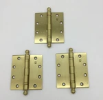 Set Of Three Hager BB1191 X 4.5" US4 Bt Hinges Stk: 139823. Fixed Price $25.00.