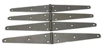 Stanley Plain Steel Light Strap Hinges 8 203MM Pair Total 14-0950. Fixed Price $9.99.